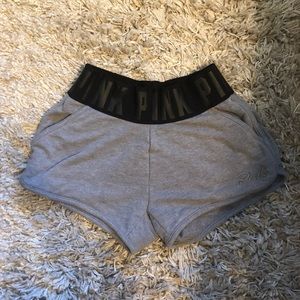 VS pink shorts